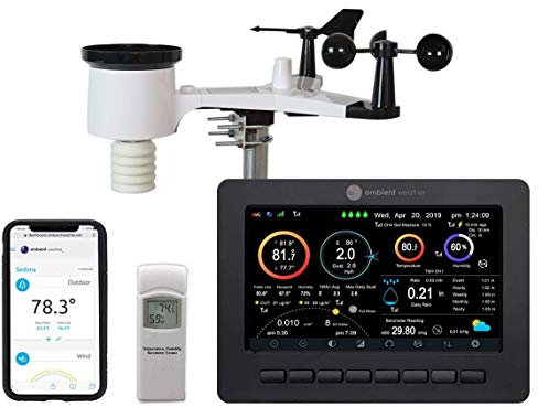 Ambient Weather WS-2000 Smart Weather Station with WiFi Remote Monitoring and Alerts