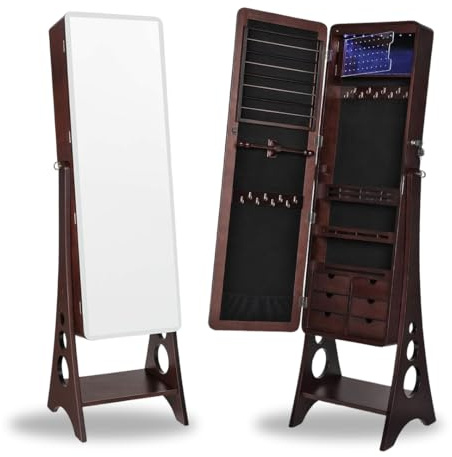 Hives and Honey 8008-977 Aria Schmuck Armoire Walnuss