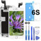 GULEEK Kompatibel mit iPhone 6s Display 4,7 LCD Ersatz Bildschirm Touchscreen Digitizer Display Komplett Ersatz Bildschirm mit Werkzeuge (Weiß)