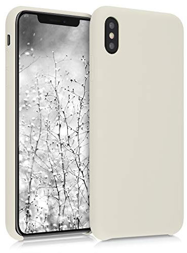 kwmobile Case Compatible with Apple iPhone XS Max Case - TPU Silicone Phone Cover with Soft Finish - Moon Glow