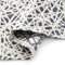 ECOMMERC3 Moma Wohnzimmerteppich, grau, 160 x 230 cm, sehr weiche und gepolsterte Textur, maschinenwaschbar, aus weichem Polyester, Elegantes Design, ideal für die Dekoration jeden Raum