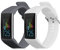 kwmobile 2x Sportarmband kompatibel mit Polar A360 / A370 Armband - Fitnesstracker Band Set aus TPU Silikon