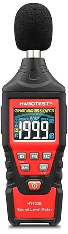 Habotest Digitales Dezibelmessgerät HT622B USB A/C
