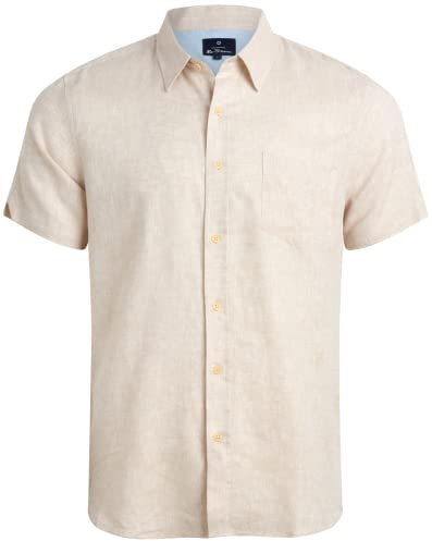 Ben Sherman Herren Plaid Classic, Natur, M