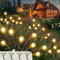 ZEYXINH 4 Stücke Solarlampen für Außen Garten, 32LED Glühwürmchen Solarleuchten Außen, Solarlampen Garten IP65 wasserdicht, Solarleuchten für außen, Solar Gartenleuchten