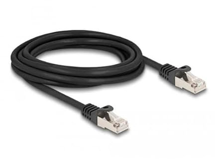 DeLOCK 80189 - Kabel RJ50 Stecker zu RJ50 Stecker S/FTP 3 m schwarz