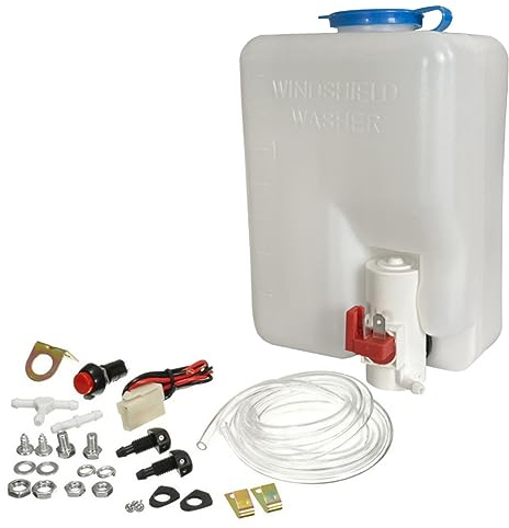 Voragrl Bouteille de lave-glace universelle 12 V 1,5 l