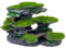 F Fityle Aquarium Vue sur Pierre résine Aquarium décoration Betta grottes rocaille Paysage, Roche Grotte pour Poissons, Rocaille