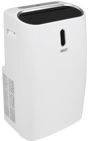 Sealey 4-in-1 Portable Air Conditioning Unit 16,000Btu/hr with Window Sealing Kit - SAC16000
