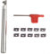 Hochleistungs-Schaftfräser, 1F, Wendeschneidplatte, D12 mm, L130 mm, APMT1135 Hartmetall-Einsatz