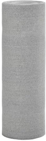 vidaXL Filet Brise-Vue Gris Clair 2x10 m PEHD 75 g/m², écran de Jardin, écran d'intimité de Jardin, écran de clôture, écran d'intimité