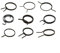 Zuverlässige Ersatzfedern für Türgriffe, 5 Stück, Spiral-Torsion für schlaffe Griffe (FW-MSZNH)