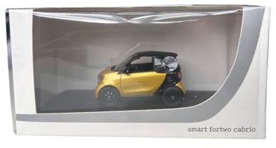 Generisch Modellauto Smart 453 Fortwo Cabrio 1:43 Sammlerstück, Auto, Modellauto, Erwachsene, Erwachsen, unisex, 6 cm