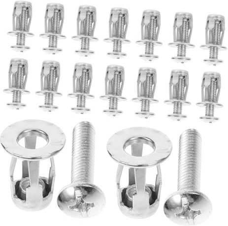 Veemoon 20pièces Chevilles à Expansion Pour Portes Creuses Fixations Métalliques Pour Murs Creux Avec Écrous Forme De Pétale Installation Facile Et Sécurisée