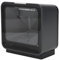 1D-2D-Desktop-Barcode-Scanner, Automatischer Omnidirektionaler USB-Barcode-Leser mit Großem Scanfenster, an der Wand Montierbarer Infrarot-Präzisions-1D-Barcode-Leser für POS-PC