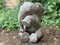 OLOMA Grande scultura di elefante Decorazione animale in cemento Statua da giardino in cemento Scultura animale selvatico all'aperto Regalo amante elefante Ornamento del prato Decorazione della porta