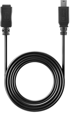 Agmoctz 1.5m Mini USB B 5pin Male To Female Extension Cable Cord Adapter Black