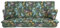 PATIO Ersatzpolster Hollywoodschaukel 170 cm Umbria Bankauflage mit Seitenkissen Volant vorne