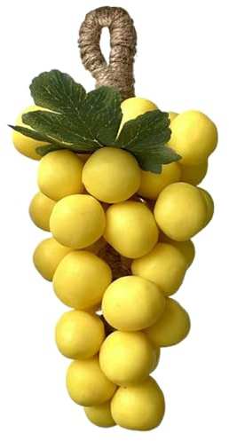 Grape Soap on a Rope 6 Inch Elegant Realistic Hanging Mild Bath Soap Fruity-Scented Fade-Resistant Decorative for Face & Body Women Men on a Rope for Women