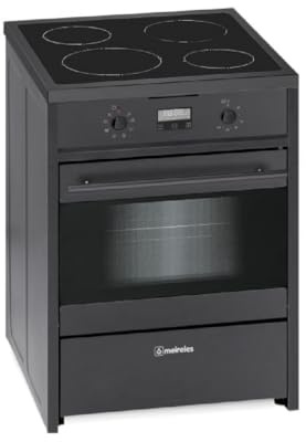 Cocina eléctrica (Care612BL 55L 4 zonas Negro