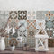RE-COVERTILES - Adesivi per Piastrelle Bagno e Cucina 12 Pz 15x15 cm - PS00009 Decorazione murale in PVC impermeabile mattonelle mosaico stile cementine Azulejos