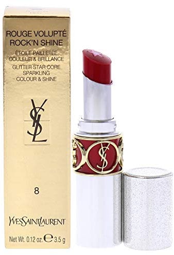 YSL ROUGE VOLUPTE ROCK'N SHINE 8 - BOLD RED