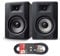 M-Audio BX5 D3 - Compact 2-Way 5 Inch Active Studio Monitors/Loudspeakers (2 Pieces) + Stagg STC3CMXM 3m Twin RCA Male to Twin XLR Male Cable