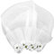 Hund Hochzeitsschleier, Glamouröse Hundeblume Kopfschmuck Schleier Haustier Weiß Hochzeitsschleier Brautkleid Tüll Schleier Kostüm für kleine mittelgroße Hundekatze(L)