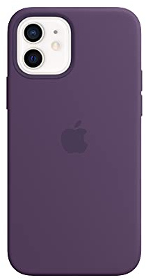 Apple Silicone Case with MagSafe (for iPhone 12 | 12 Pro) - Amethyst