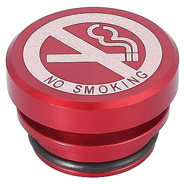 X AUTOHAUX Universal Auto Zigarettenanzünder staubdicht Steckdose Abdeckkappe 12 Volt Ersatz Zubehör rot