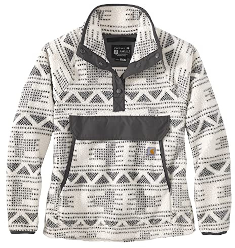 Carhartt Relaxed Fit Fleecepullover Damen Weiß XS