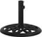 vidaXL Socle de Parasol Base de Parasol Support de Parasol Pied de Parasol de Patio Porte-Parasol Jardin Extérieur Noir 44x44x32 cm Fonte