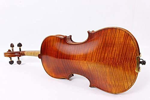 Yinfente Master 4/4 Violine Stradivari Modell Schöner schallfreier Koffer Bogen Flammenahorn Fichtenholz Handgefertigte Farbe