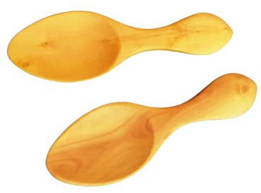 CUCHARA PARA LA SAL DE MADERA DE BOJ 11CM. Artesanos de España. ENVÍO GRATIS.