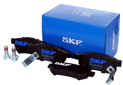 SKF Scheibenbremse Bremsbelag VKBP 90624 A - 4er Set - Position Hinterachse Höhe 77 mm Länge 134 mm Breite 83 mm Dicke 12,6 mm - OE Qualität