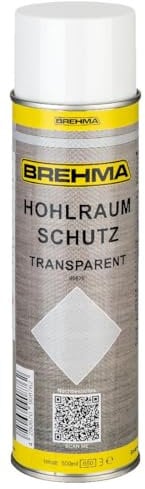 BREHMA Hohlraumschutz Hohlraumversiegelung transparent Spray 500ml