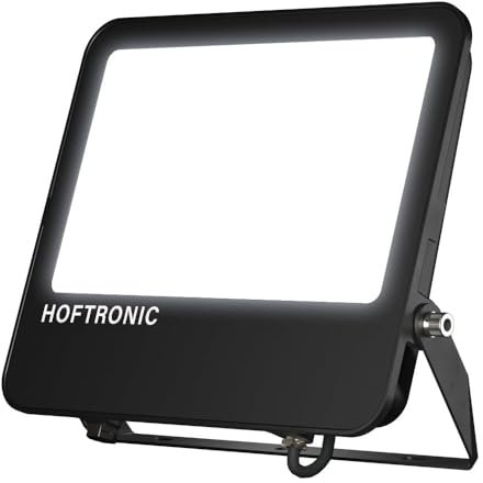 HOFTRONICâ„¢ - Luxor V2 - LED Strahler 160lm/W - Super Hell 150 Watt 24000 Lumen - IP65 Wasserdicht - 6500K Tageslichtweiß - UGR