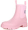 Yenxapei Gummistiefel Damen Wasserdicht Boots，Halbhohe Regenstiefel Chelsea Mit Rutschfest Sohle Modische Schlamm Outdoor Arbeit Stiefel Für Damen