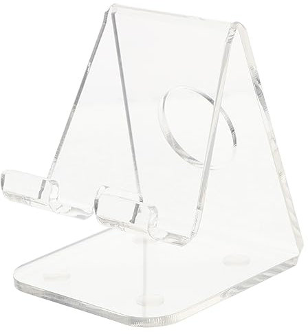 LABRIMP Telefonhalter aus Acryl Displayhalter für Handys Tabletten Stehen Jogging handyhalterung Handy aufsteller Tablet-Halter Handyständer Telefon-Aufbewahrungsregal Telefonständer