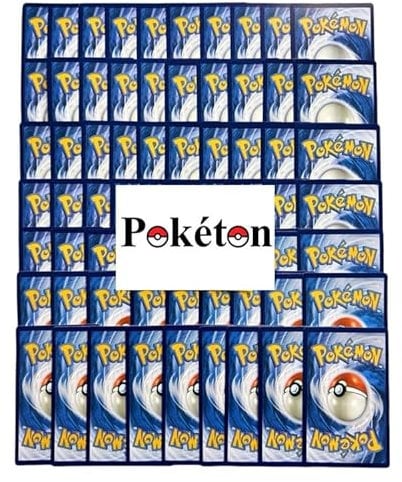 Pokemon Karten original Paket - 100 Stück - deutsch - Sammelkarten Set mit Mind. 3 Pokémon Holos Plus Visitenkarte - Spiel Geschenk für Kinder und Einsteiger