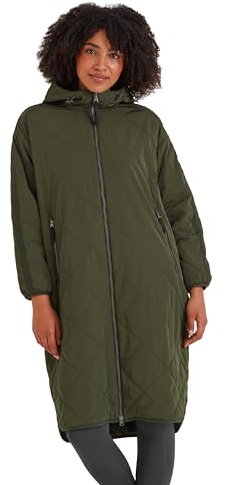 TOG24 Banton Womens Windproof Insulated Raincoat, Hooded Microfleece Zip | Rain coat, Water-repellent finish, DWR coating, Recycled fabric, Hood, Pockets, Ribbed cuffs, Toggle adjusters, Boxy fit