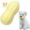 EPODA Jouet en Silicone Indestructible pour Chien, Occupation Interactive en Forme de Cacahuète pour Petite et Moyenne Race, Cadeau d'Anniversaire