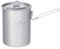 Boundless Voyage 900ml Titan Becher Camping Topf Kochtopf Outdoor Leicht Kaffee Wasser Tasse mit Klappgriff & Deckel Picknick Kochgeschirr für den Täglichen Gebrauch Rucksackreisen Ti2040C