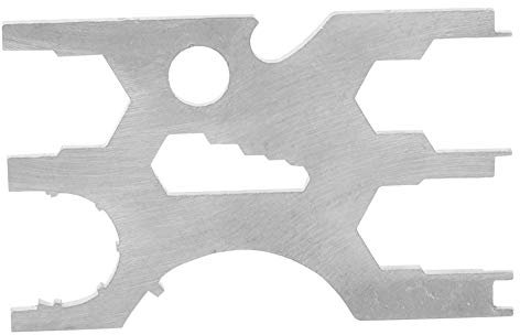 Baxnore Edelstahl-Tauch-Multitool, Atemregler-Reparatur-Ausrüstungssets, leichter Tauch-Atemregler, Multifunktions-Tauch-Reparaturwerkzeug für Radfahren