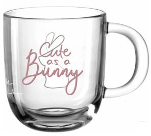 LEONARDO HOME [A] GK/Tasse 400ml -Cute as Bunny-