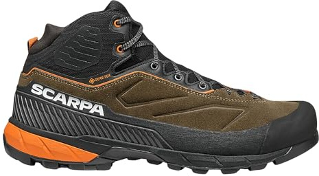 Scarpa Herren Rapid XT Mid GTX Schuhe, Caribou-Rust orange, 41