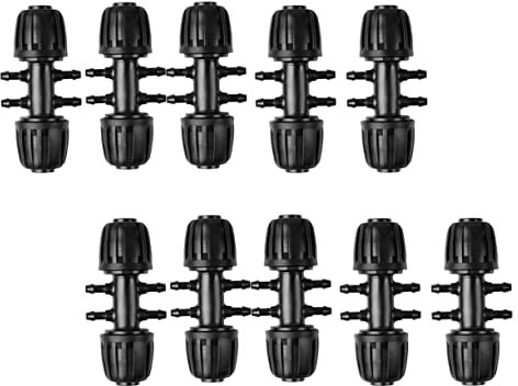 HIAKDOFT 10stücke Schlauchverbinder Robuste Kunststoffverbindung Für Gartenbewässerung Landwirtschaft Und Gewächshausanwendungen