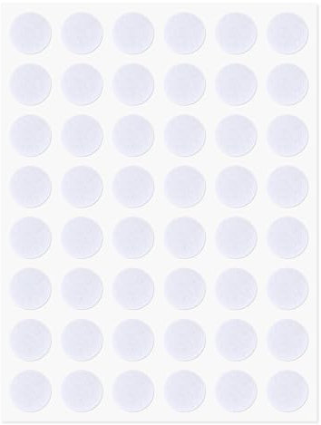 48 Pcs Felt Pads for Cabinet Door, 1/2in White Round Quite Cabinet Pads Bumpers Self Adhesive Felt Furniture Pad for Kitchen Furniture Floor Drawers Table Chair Leg Protector