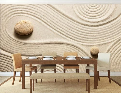 Fotomurale Carta da Parati Pietra arenaria, 200x140cm 3D Fotomurali In Tessuto Decorazione Parete Camere da Letto Soggiorno Pareti Murale Poster