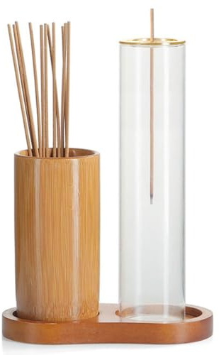 Bosiyrggrl Incense Holder forSticks Anti-Ash Flying Incense Holder Decor Yoga Meditation